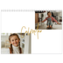 A4 Double Photo Calendar — Gold marker pen [cover]