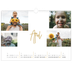 A3 Photo Calendar — Gold marker pen [April]