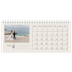 Desk calendars — Initials in bloom [January]