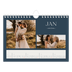 A5 Landscape Photo Calendar — Slate and serifs [January]