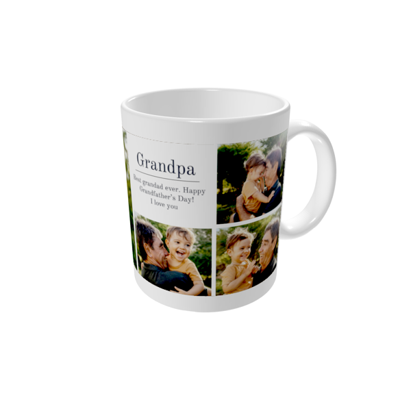 Personalised mugs — Note for Grandpa