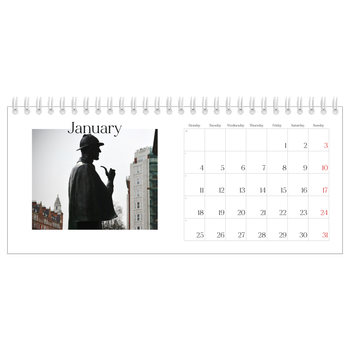 Desk Photo Calendar — My travelogue