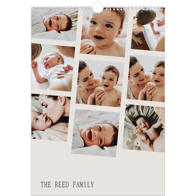 A3 photo calendars — Memories in motion [cover]