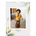 A4 Photo Calendar — Floral splash [cover]