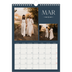 A4 Photo Calendar — Slate and serifs [March]