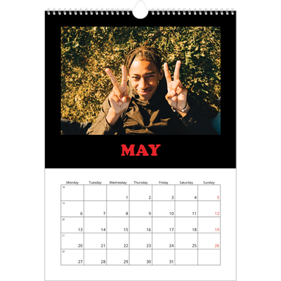 A3 photo calendars — Fun type [cover]