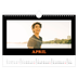 A4 Landscape Photo Calendar — Fun type [April]