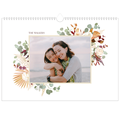 A3 Photo Calendar — Boho [cover]