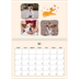 A4 Double Photo Calendar — Dog paws and doodles [cover]