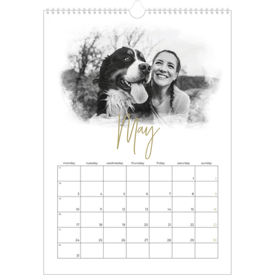 A3 photo calendars — Photo effects [May]