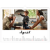A3 Photo Calendar — Handwritten [April]