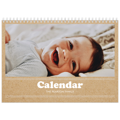 A4 Double Photo Calendar — This year’s editorial [cover]