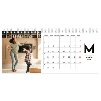 Desk calendars — Letter spotlight [March]