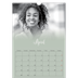 A3 photo calendars — Misty green [April]