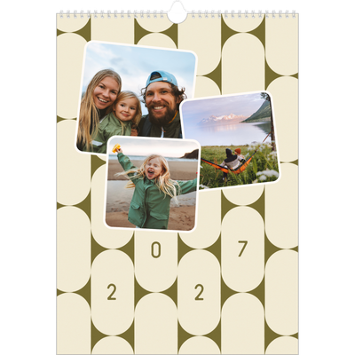 A3 photo calendars — Retro patterns [cover]