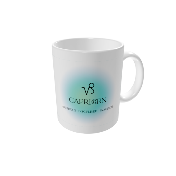 Personalised mugs — Astrology gradients - Capricorn