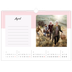 A3 Photo Calendar — List Calendar [April]