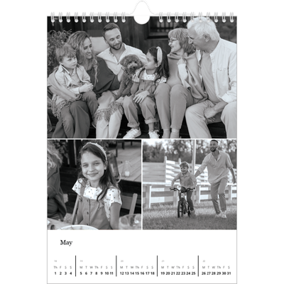 A5 Photo Calendar — Focus [cover]