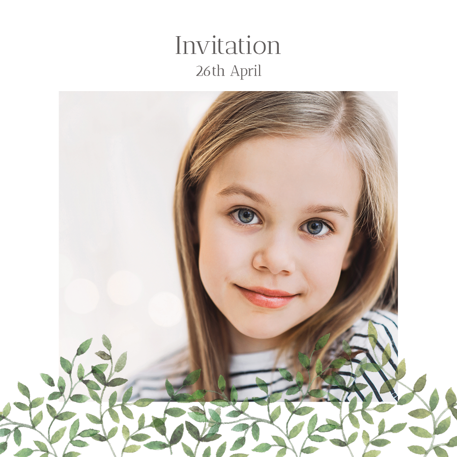Invitations — Leafy wonder