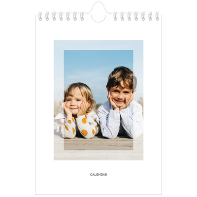 A5 Photo Calendar — Clear frame [cover]