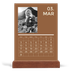 Easel Desk Calendar Portrait  — Contemporary bold [March]