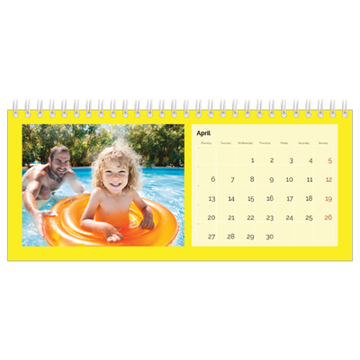 Desk calendars — Bright and bold [April]