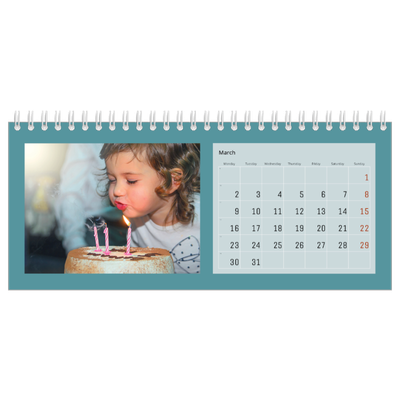 Desk calendars — Colour my world [March]