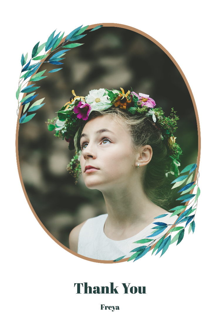 Thank you cards — Eucalyptus Watercolour