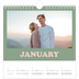Square calendars  — Retro frames [January]