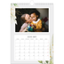 A4 Photo Calendar — Floral splash [January]