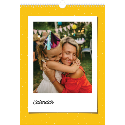 A3 photo calendars — Colour pop snapshots [cover]