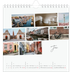 Square calendars  — City break [January]