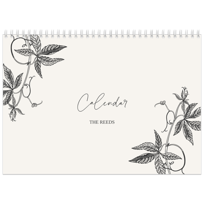A4 Double Photo Calendar — Ink & ivy [cover]