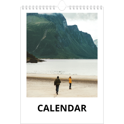 A4 Photo Calendar — Big date [cover]