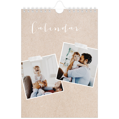 A5 Photo Calendar — Scrapbook calendar [cover]