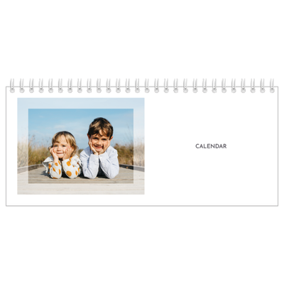 Desk calendars — Clear frame [cover]