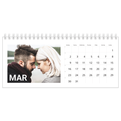 Desk calendars — Big month [March]