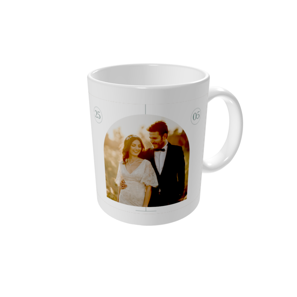 Personalised mugs — Arch photo frame