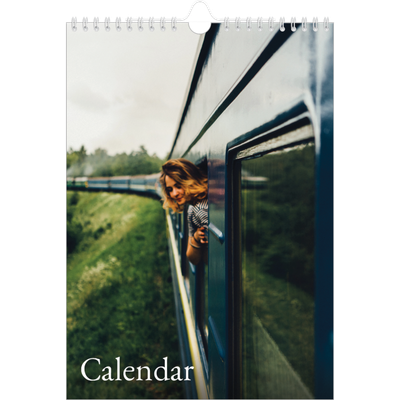 A4 Photo Calendar — Simple serif [cover]