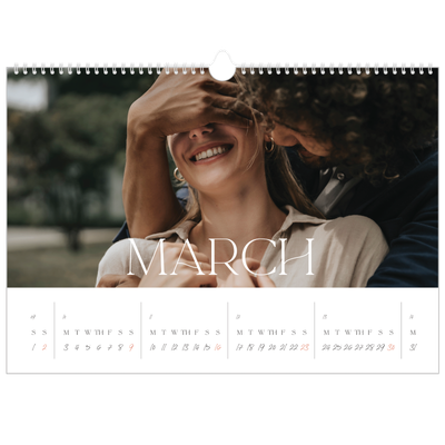 A3 Photo Calendar — Larger than life [March]