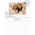 A4 Double Photo Calendar — Elegant floral [February]