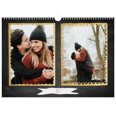 A3 Photo Calendar — Rustic charm [cover]