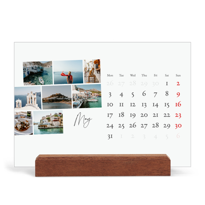 Easel Desk Calendar Landscape  — City break [cover]