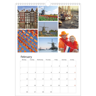 A3 photo calendars — Framework [February]