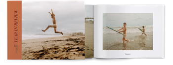 Photo Books — Terracotta spine and story