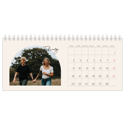 Desk calendars — Arch memories [February]