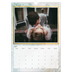 A3 photo calendars — Gold frame marble [April]