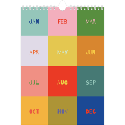 A4 Photo Calendar — Fun colourful you [cover]