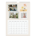 A4 Photo Calendar — Vintage scrapbooking [cover]