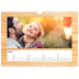 A3 Photo Calendar — Wood [March]